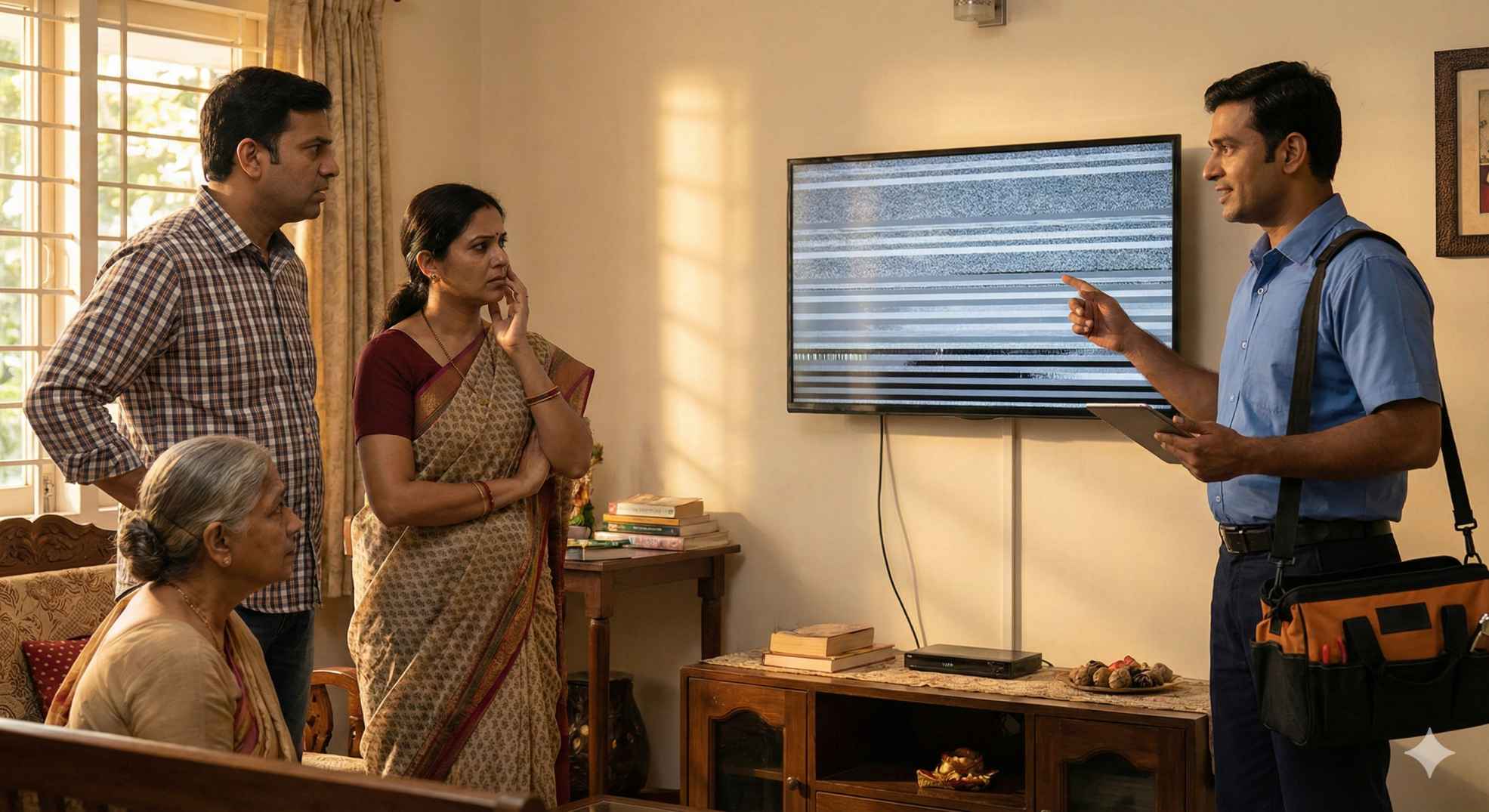 warranty vs out of warranty tv repair decision guide for indian families